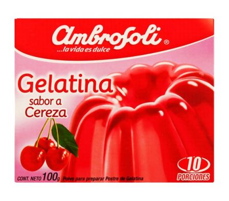 GELATINA AMBROSOLI CEREZA 100GR