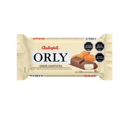CHOCOLATE AMBROSOLI ORLY ALMENDRA 120GR
