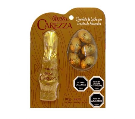 HUEVO DE PASCUA COSTA BLISTER MIX CAREZZA 103GR