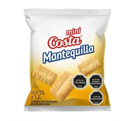GALLETITAS COSTA MINI MANTEQUILLA 35G 