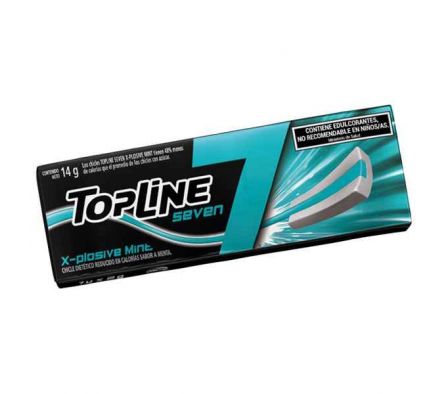 CHICLE TOPLINE PIOSIVE MINT 14GR