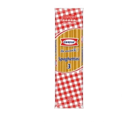 FIDEO CAROZZI SPAGHETTI N3 400GR