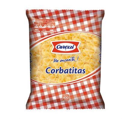 FIDEO CAROZZI CORBATITAS 400GR