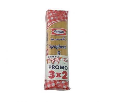 PACK FIDEO CAROZZI  2 SPAGHETTI N5 + 1 GRATIS