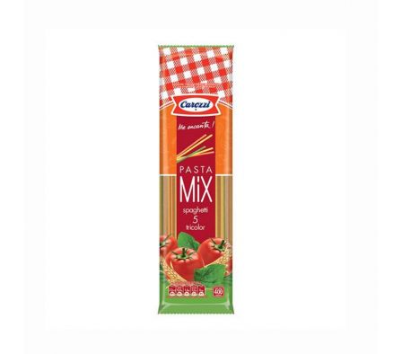 FIDEO CAROZZI MIX SPAGHETTI 5 TRICOLOR 400GR