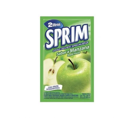 JUGO EN POLVO SPRIM MANZANA 25GR