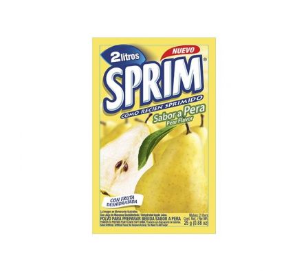JUGO EN POLVO SPRIM PERA 25GR