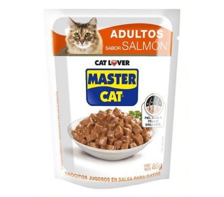 GALLETA PARA GATO MASTER TROCITOS JUGOSOS SALMON 8