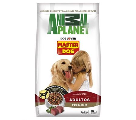 ALIMENTO PARA PERRO MASTER CARNE ARROZ ADULTO 9KG