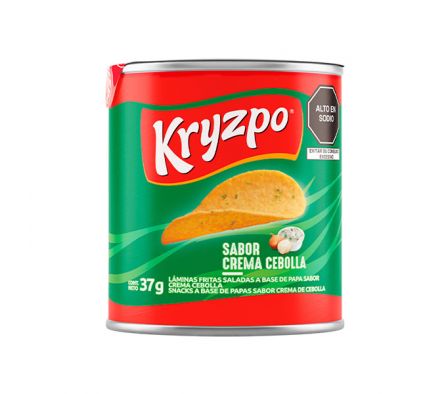 PAPAS FRITAS KRYZPO CREMA CEBOLLA 37GR