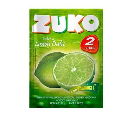 JUGO EN POLVO  ZUKO LIMON DULCE 2LTS 