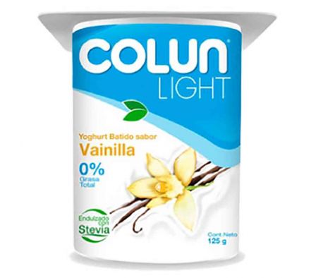 YOGUR LIGHT COLUN VAINILLA 120GR