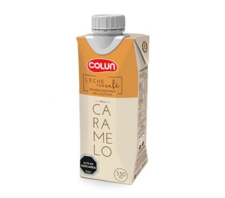 LECHE COLUM CON CAFE SEMIDESCREMADA CARAMELO 330ML