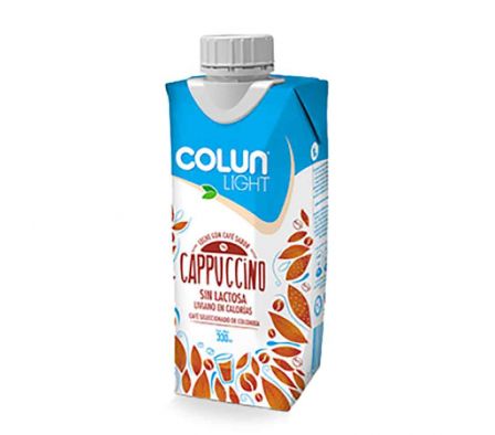 LECHE COLUM CON CAFE LIGHT CAPPUCCINO 330ML