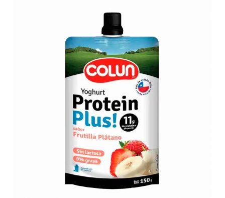 YOGUR COLUN PROTEIN PLUS11 FRUT/PLAT 150GR