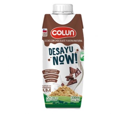 LECHE COLUN C/ CHOCOLATE & AVENA 330GR
