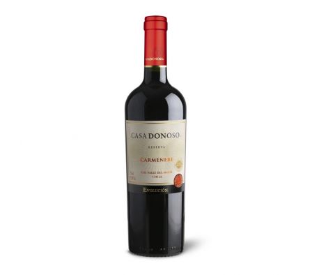 VINO CASA DONOSO EVOLUCION RVA CARMENERE 750ML