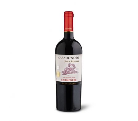 VINO CASA DONOSO BICENTENARIO CARMENERE 750ML