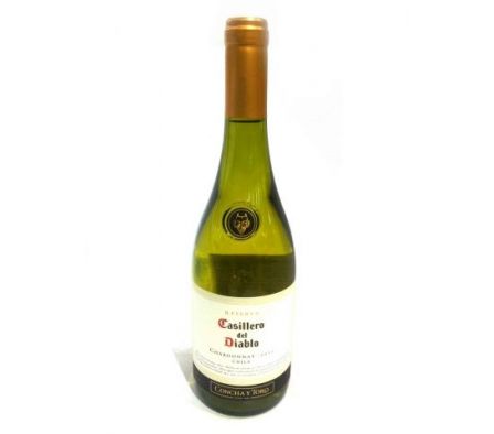 VINO CASILLERO DEL DIABLO CHARDONAY 750ML