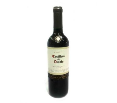 VINO CASILLERO DEL DIABLO MALBEC 750ML