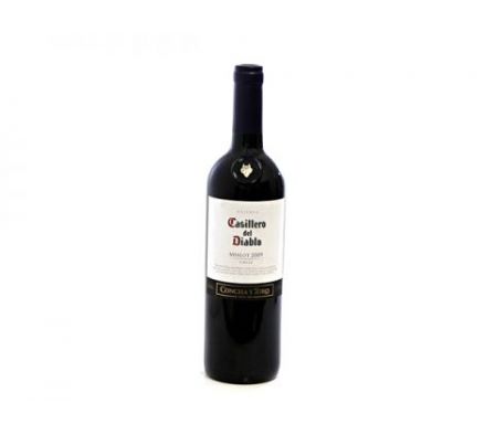 VINO CASILLERO DEL DIABLO MERLOT TINTO 750ML