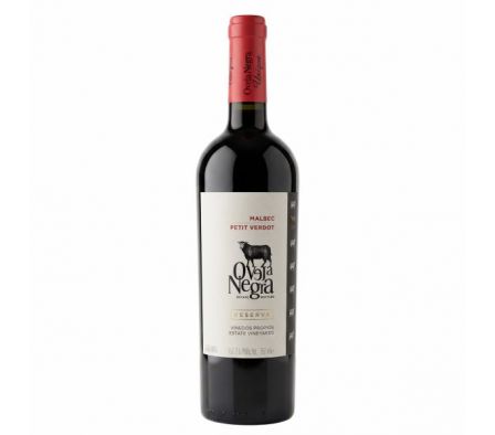 VINO OVEJA NEGRA RESERVA MALBEC PETIT VERDOT 750ML