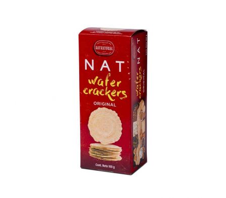 WAFER NATNATURAL SABOR ORGINAL 100 GR