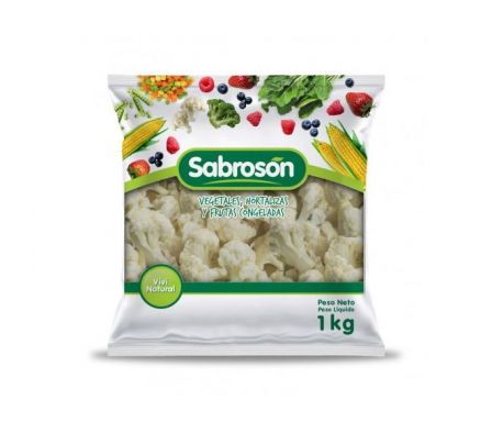 COLIFLOR FLORET SABROSON CONGELADO 1 KG.