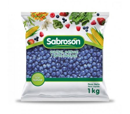 ARANDANOS ENTEROS SABROSON CONGELADOS 1KG