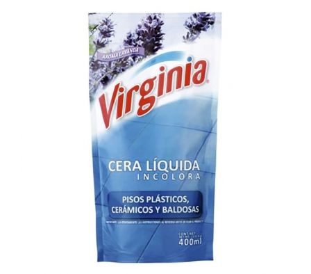 CERA LIQUIDA VIRGINIA AUTOBRILLO INCOLORA 400ML