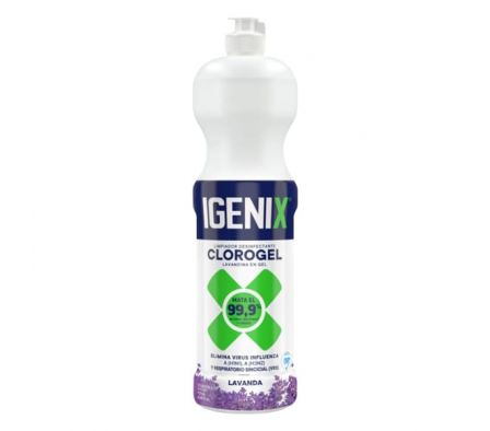 LIMPIADOR CLOROGEL IGENIX LAVANDA 900 ML