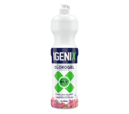 LIMPIADOR CLOROGEL IGENIX FLORAL 900 ML