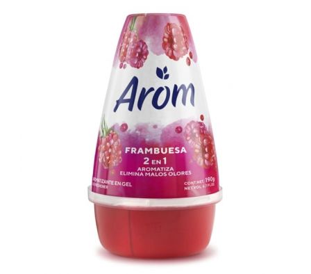 AROMATIZANTE AROM EN GEL FRAMBUESA 190GRS