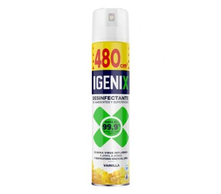 DESINFECTANTE AEROSOL IGENIX VAINILLA 480 CC