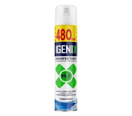 DESINFECTANTE AEROSOL IGENIX TRAD.480 CC