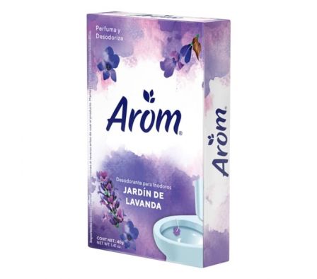 DESODORANTE AROM PARA INODORO LAVANDA 40GR
