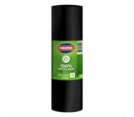 BOLSA VIRUTEX DE BASURA BIO 100L X 10UNI
