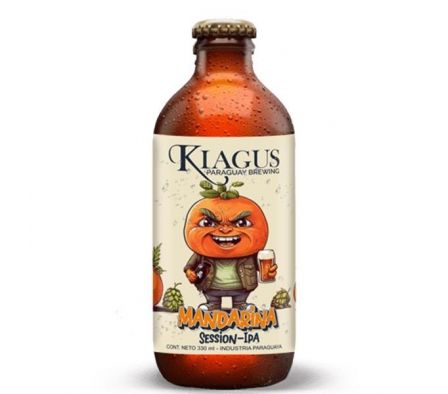 CERVEZA KIAGUS MANDARINA SESSION 330ML
