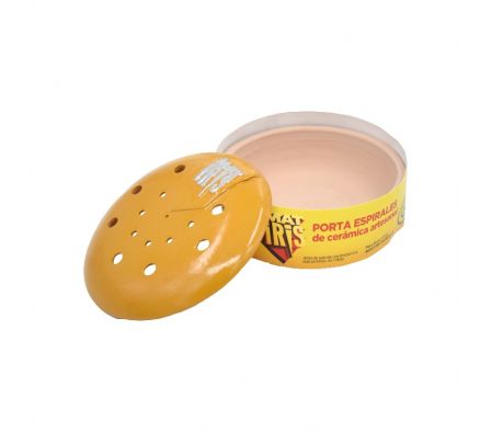 PORTA ESPIRAL IRIS DE CERAMICA C/4 ESPIRAL