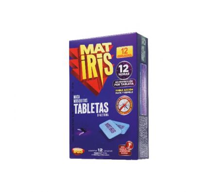 TABLETA DE MATA MOSQUITO MATIRIS X 12 UNIDADES