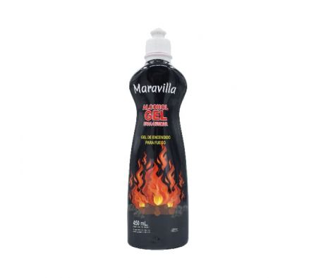 ALCOHOL P/QUEMAR MARAVILLA GEL 450ML