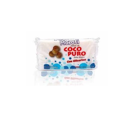 JABON EN PAN MOROTI COCO C/GLICERINA 200GR