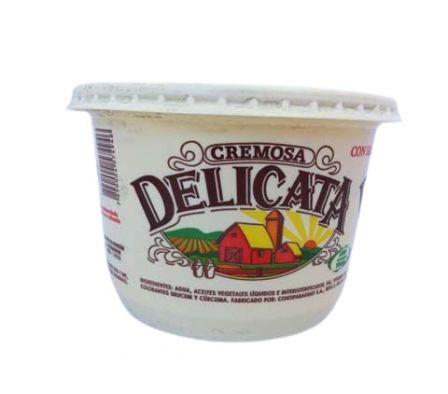 MARGARINA DELICATA VEGETAL CREMOSA 500GR