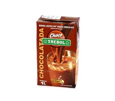 LECHE CHOCOLATADA TREBOL UAT 1LT