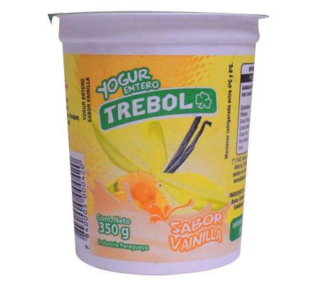 YOGUR TREBOL VAINILLA 350GR