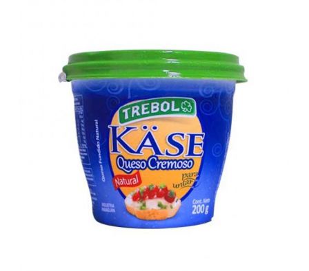 QUESO UNTABLE TREBOL KASE NATURAL 200GR