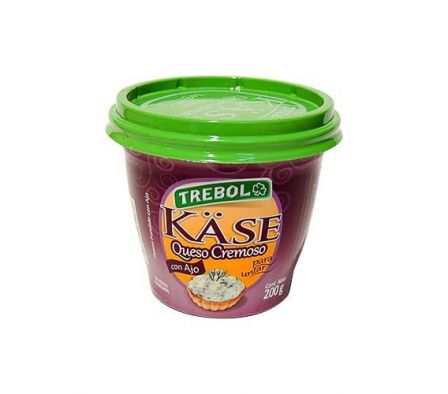 QUESO UNTABLE TREBOL KASE AJO 200GR