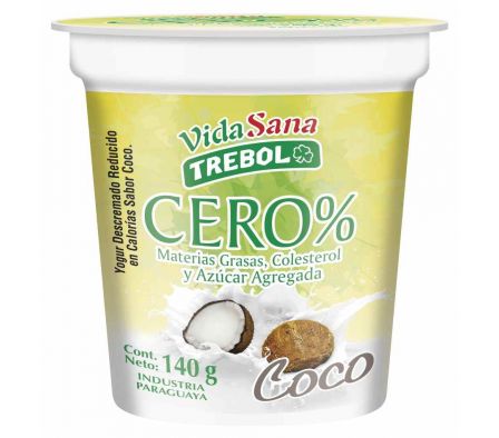 YOGUR DIET TREBOL COCO 140GR