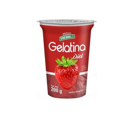 GELATINA DIET TREBOL FRUTILLA 200G