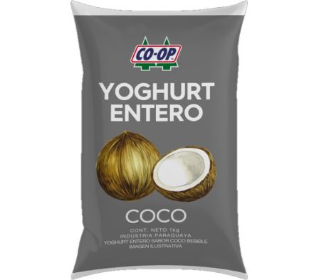 YOGUR BEBIBLE CO-OP SACHET COCO 1LT
